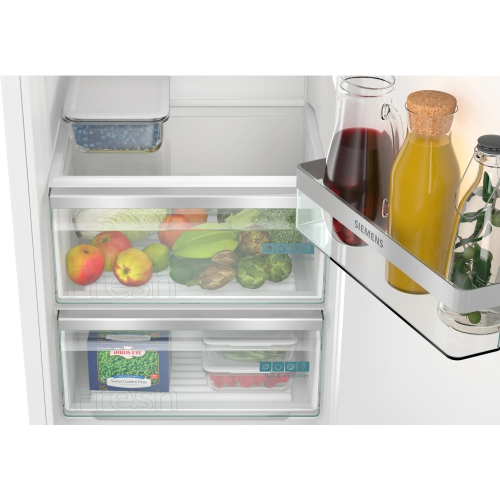 Siemens KI82LVFE0 iQ300 BuiltIn Fridge with Ice Box, Fixed Hinge