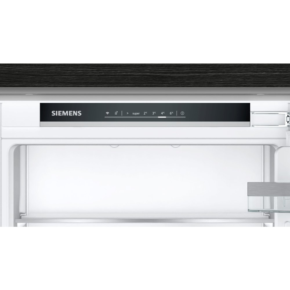 Siemens KI86NHFE0 iQ300 No Frost Integrated Fridge Freezer, Fixed Hinge, 60/40, White, E Rated