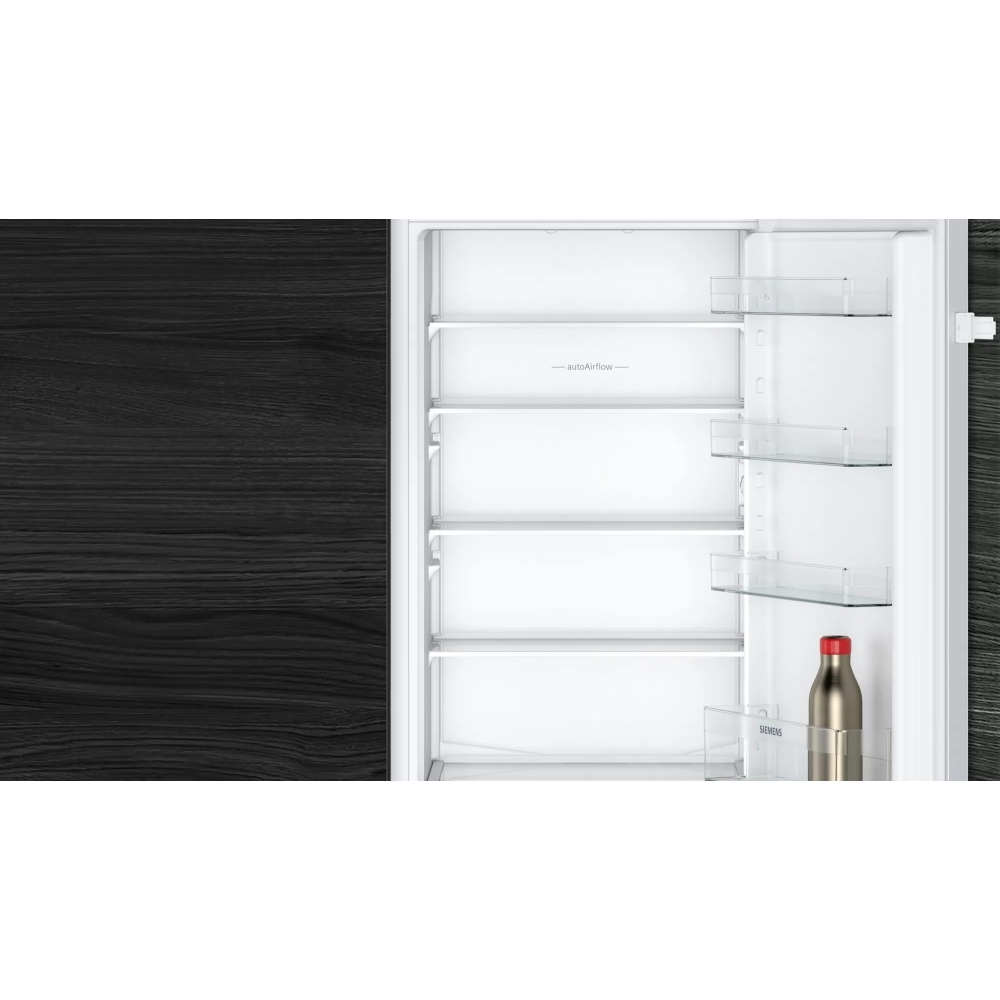 Siemens KI87VNSE0G iQ100 Low Frost Integrated Fridge Freezer, Sliding Hinge, 70/30, E Rated