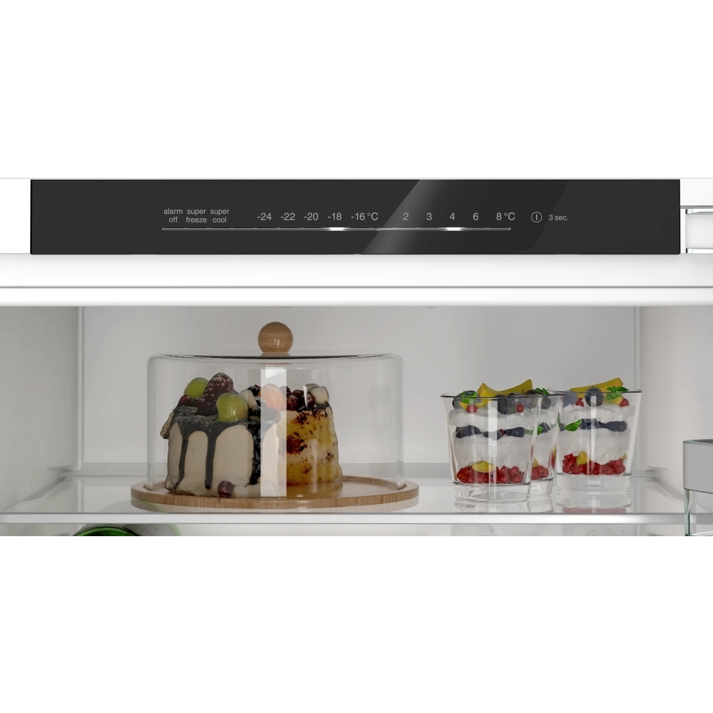 Siemens KI96NVFD0 iQ300 No Frost Integrated Fridge Freezer, Fixed Hinge, 70/30, D Rated