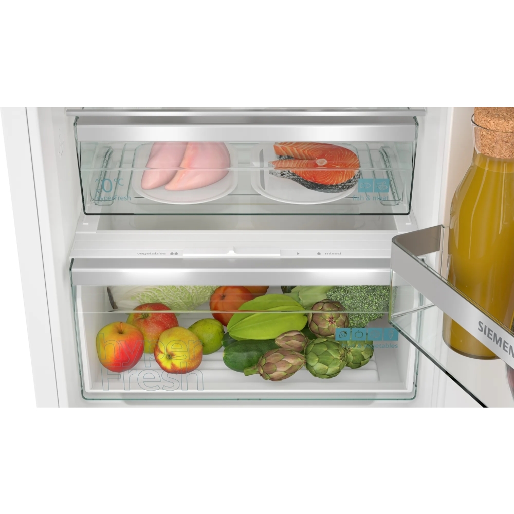 Siemens KI96NVFD0 iQ300 No Frost Integrated Fridge Freezer, Fixed Hinge