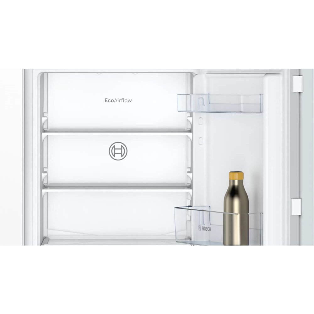 Bosch KIN85NFE0G Series 2 No Frost Integrated Fridge Freezer, Fixed Hinge, 50/50, E Rated
