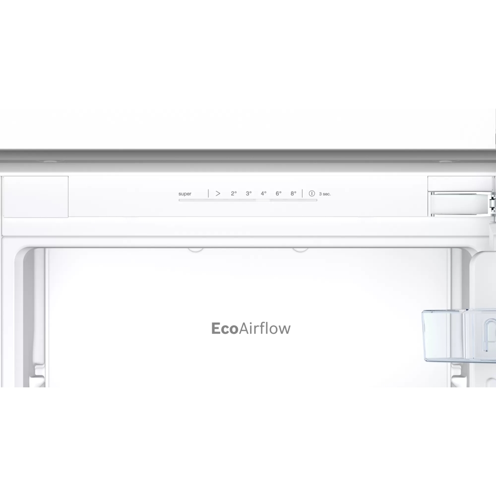 Bosch KIN86NFE0G Series 2 No Frost Integrated Fridge Freezer, Fixed Hinge, 60/40, E Rated