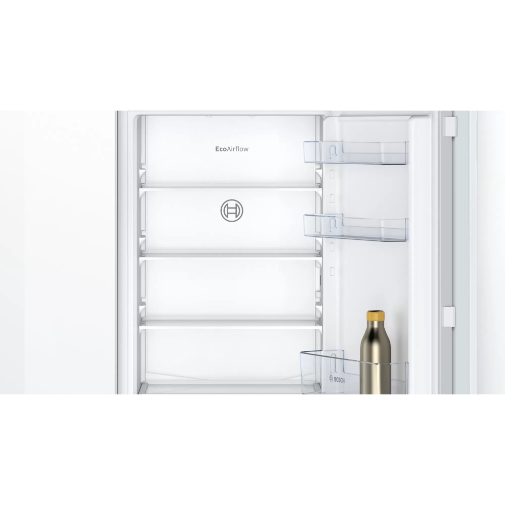 Bosch KIN86NFE0G Series 2 No Frost Integrated Fridge Freezer, Fixed Hinge, 60/40, E Rated