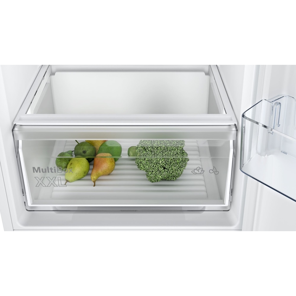 Bosch KIN86NSE0G Series 2 No Frost Integrated Fridge Freezer, Sliding Hinge, 60/40, E Rated