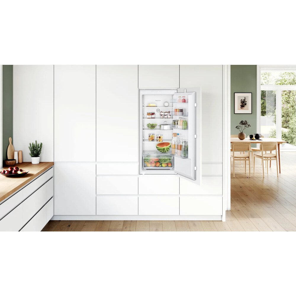 Bosch KIR41NSE0G Series 2 BuiltIn Larder Fridge, Sliding Hinge, E