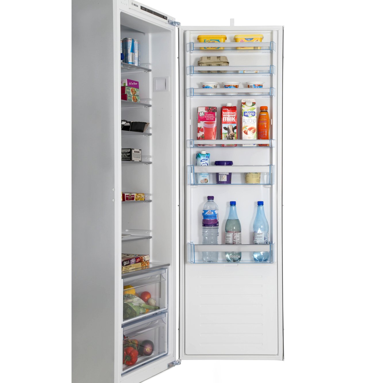 Buy Bosch Serie 4 KIR81VS30G Built In Larder Fridge White Marks