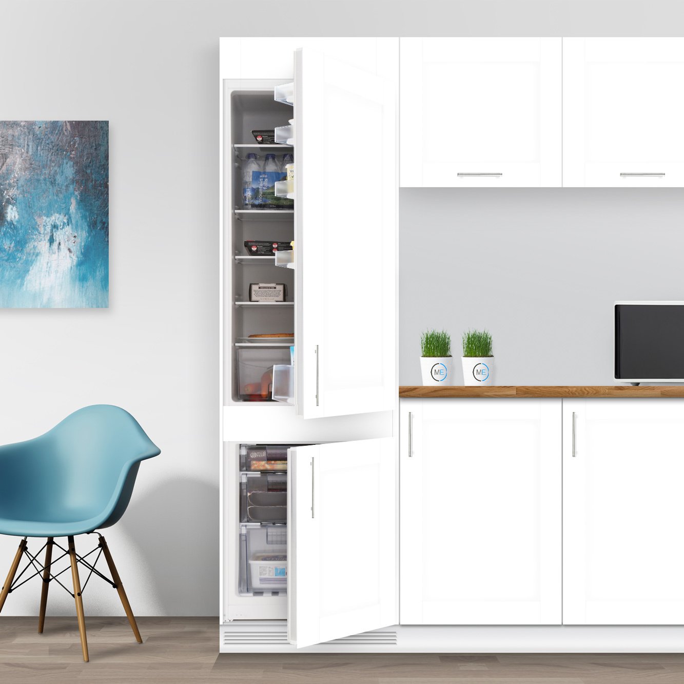 Buy Bosch Serie 2 KIV38X22GB Integrated Fridge Freezer (KIV38X22GB