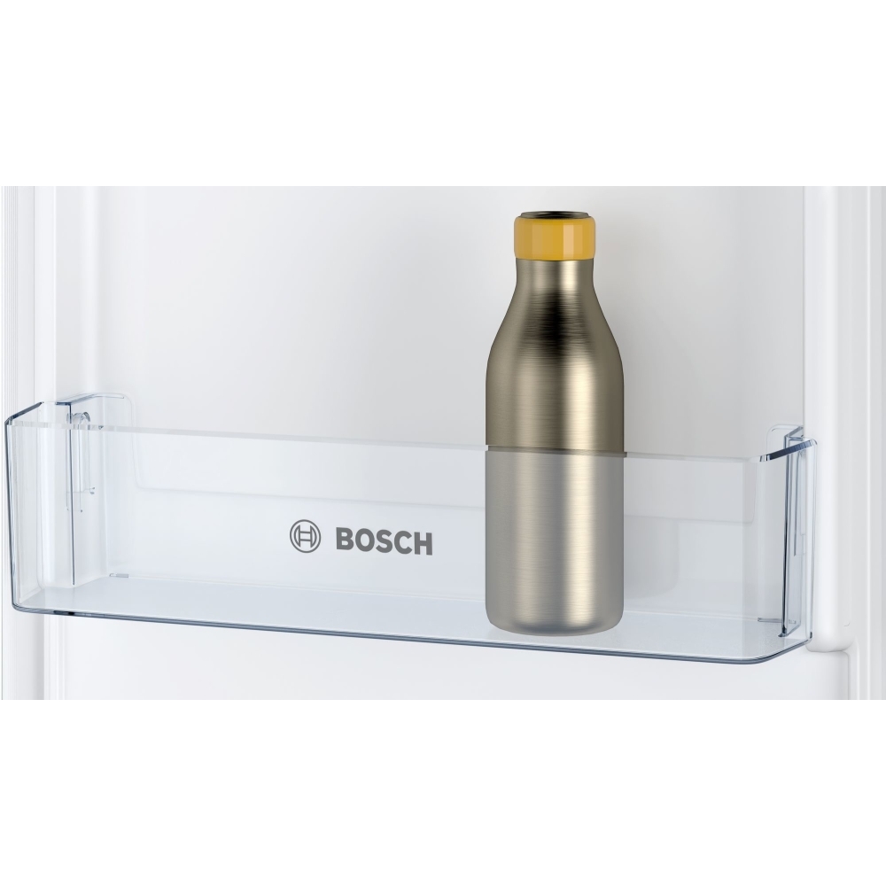 Bosch KIV87NSE0G Series 2 Low Frost Integrated Fridge Freezer, Sliding Hinge, 70/30, E Rated