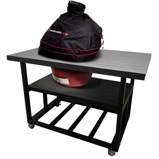Kamado Joe KJ15080520 Classic Dome Cover Stand Alone, Black