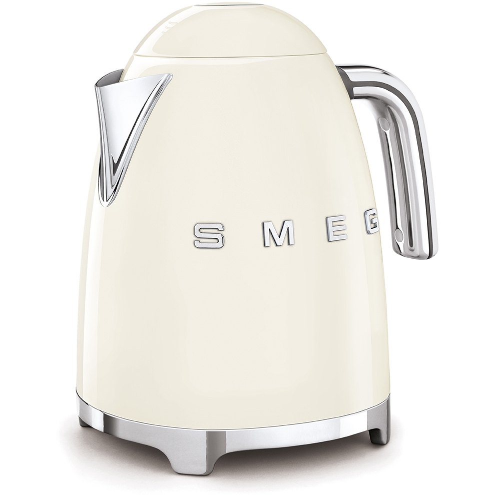 Smeg KLF03CRUK Retro 1.7 Litre Jug Kettle, Cream