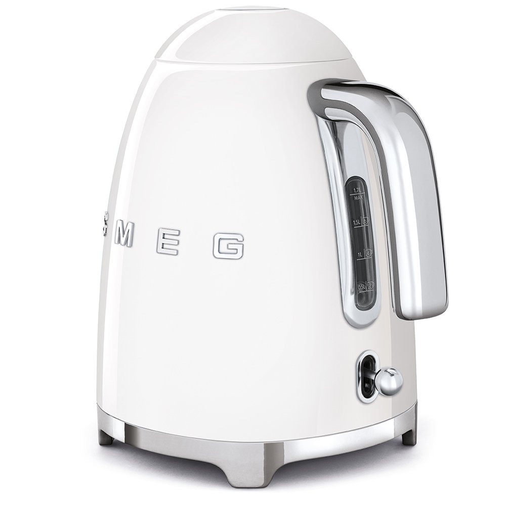 Smeg KLF03WHUK Retro 1.7 Litre Kettle, White