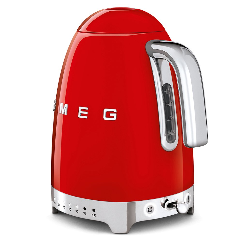 Buy Smeg KLF04RDUK 1.7 Litre Variable Temperature Jug Retro Kettle