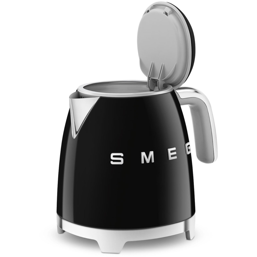 Smeg KLF05BLUK Retro 0.8 Litre Kettle, Black