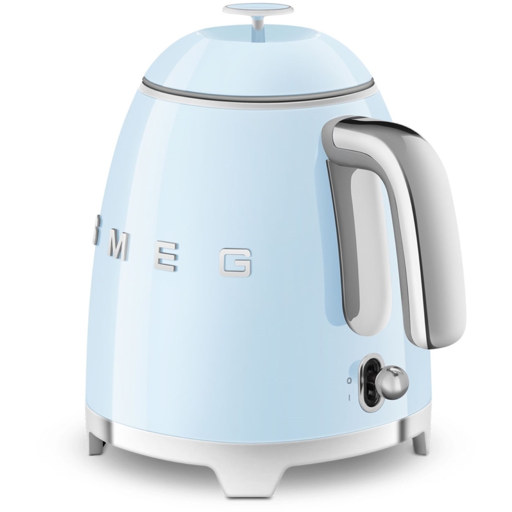 Smeg KLF05PBUK Retro 0.8 Litre Kettle, Pastel Blue