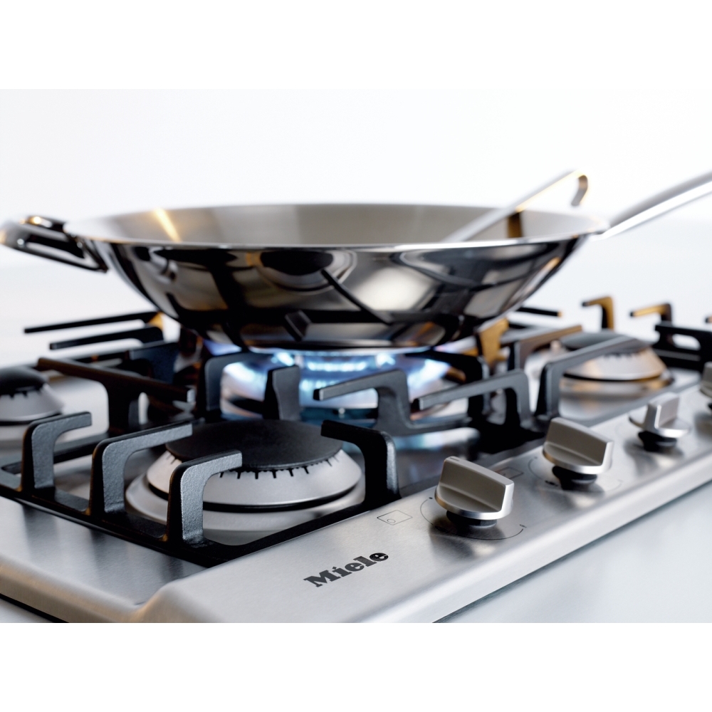 Miele KM2032 Stainless Steel 5 Burner Gas Hob