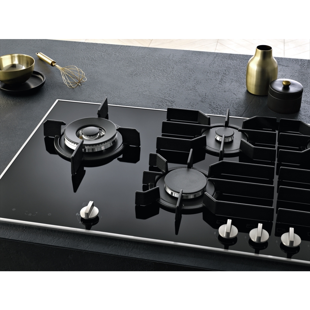 Miele KM3054-1 94cm 5 Burner Gas Hob, Black