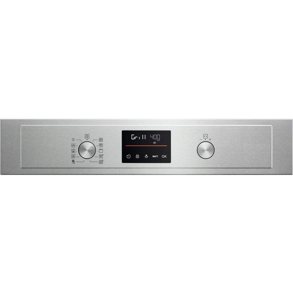 AEG KOX36506EM Exclusiv Built-In Combination Microwave Oven, Stainless Steel