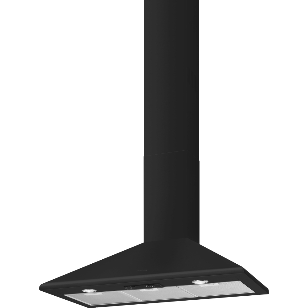 Smeg KSED95MBL 90cm Chimney Cooker Hood, Black, B Rated
