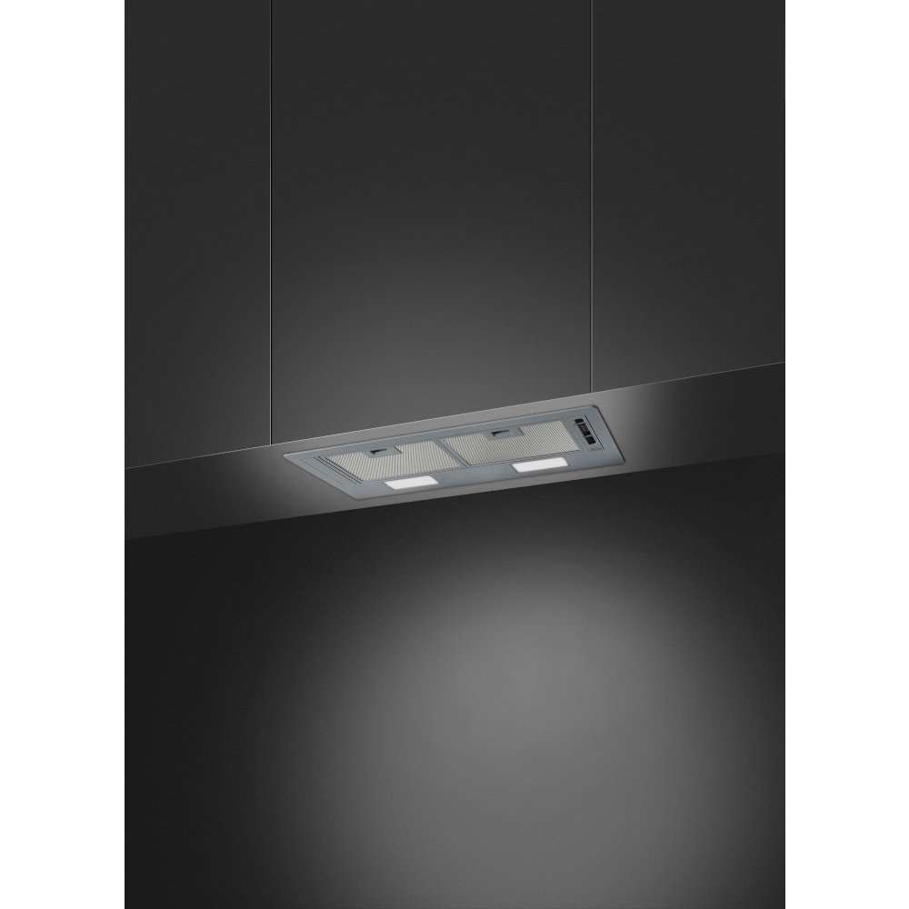 Smeg KSG70E Canopy Cooker Hood, Silver, C Rated