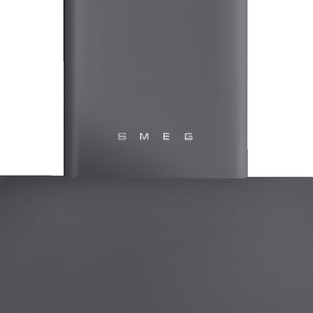 Smeg KT110GRE Victoria 110cm Chimney Cooker Hood, Grey, A Rated