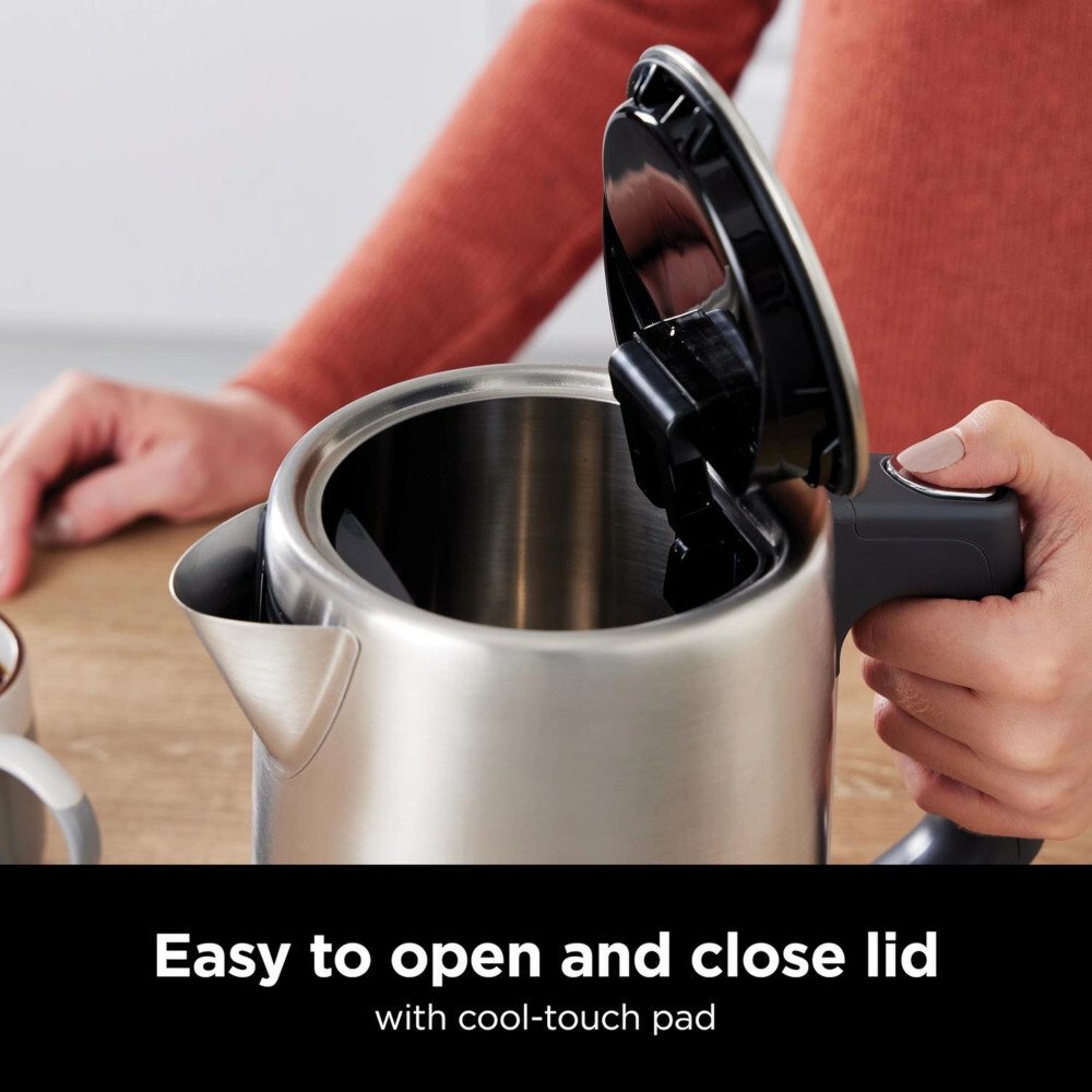 Ninja KT201UK Perfect Temperature Kettle, Rapid Boil, Silver