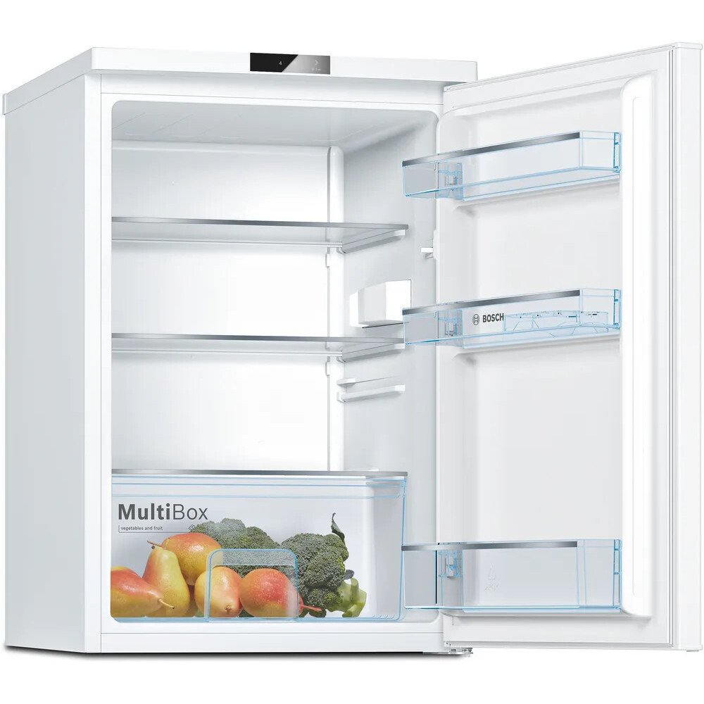 Bosch KTR15NWEAG Series 2 Under Counter Larder Fridge, White, E Rated