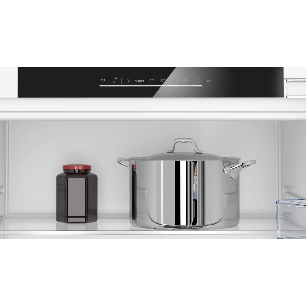 Neff KU1212FE0G N50 Built-Under Larder Fridge, Fixed Hinge, E Rated