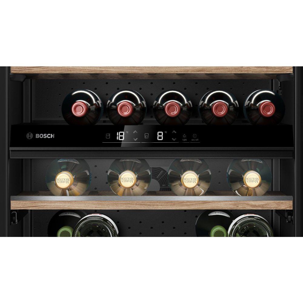 Buy Bosch Series 6 KUW21AHG0G Integrated Wine Cooler Black Marks Electrical