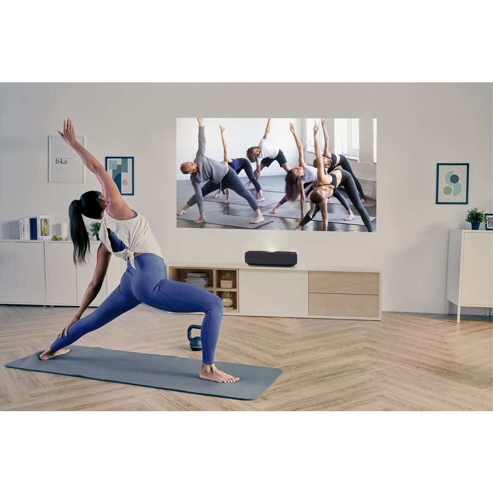 Optoma L1 Home 4K UHD LED Ultra Short Throw Projector, Black (L1O