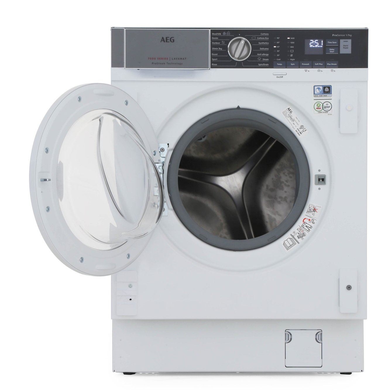 Buy AEG L7FE7461BI 7000 Series Integrated Washing Machine White