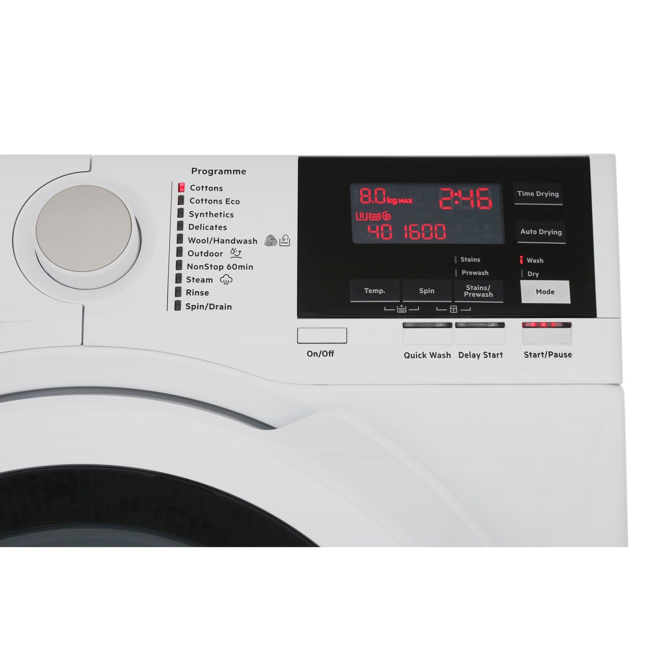 Buy AEG L7WEG841R 7000 Series Washer Dryer White Marks Electrical