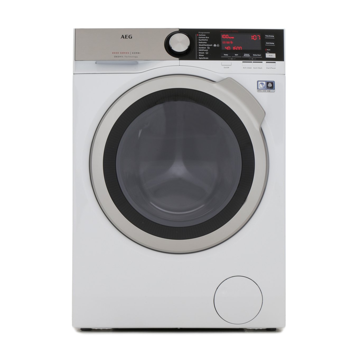 Buy AEG L8WEC166R Washer Dryer White Marks Electrical