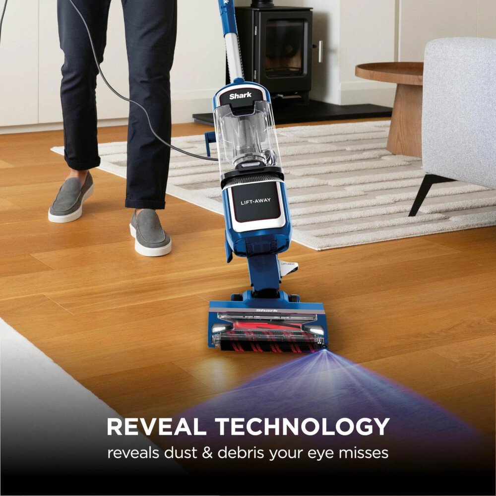 Shark LA400UKT Upright Vacuum Cleaner, Blue