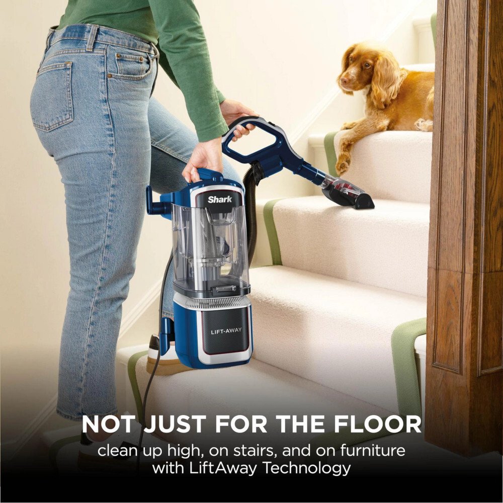 Shark LA400UKT Upright Vacuum Cleaner, Blue