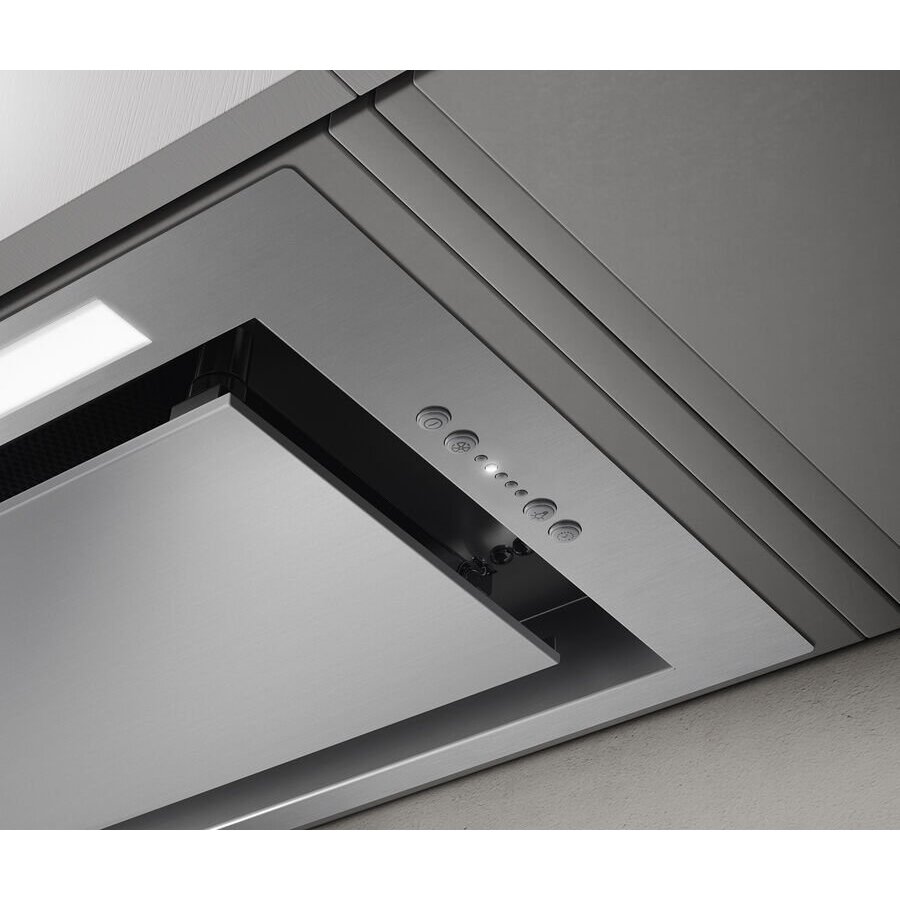 Elica LANE-80-SS Canopy Cooker Hood, Stainless Steel, B Rated