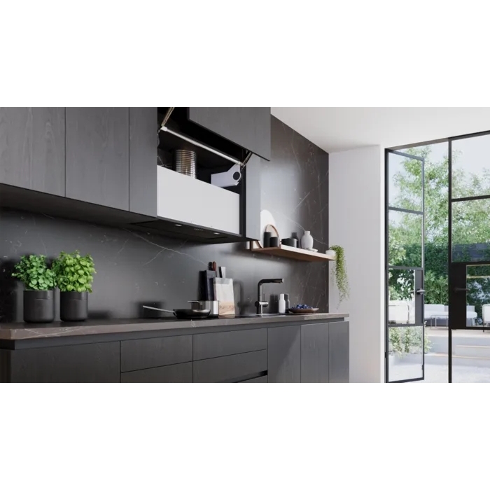 Siemens LB87NAC60B iQ500 Canopy Cooker Hood, Black, A Rated