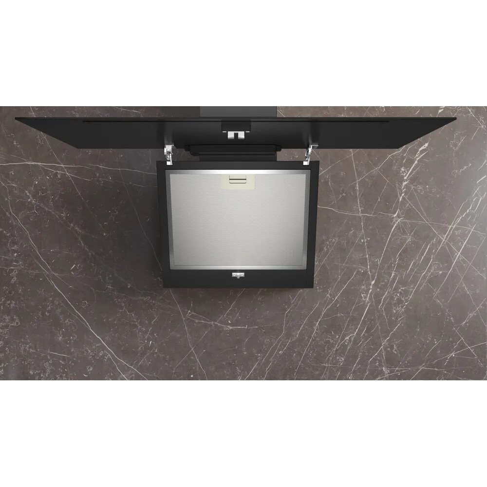 Siemens LC85KDK60B iQ100 80cm Chimney Cooker Hood, Black, A Rated