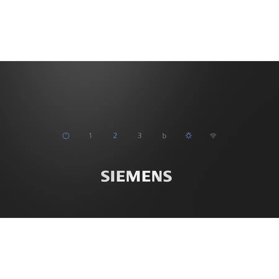 Siemens LC87KFN60B iQ300 80cm Chimney Cooker Hood, Black, A+ Rated