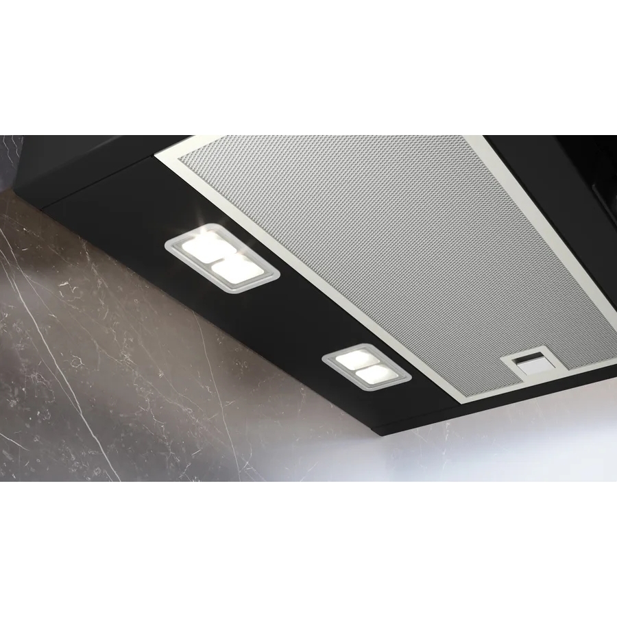 Siemens LC87KFN60B iQ300 80cm Chimney Cooker Hood, Black, A+ Rated