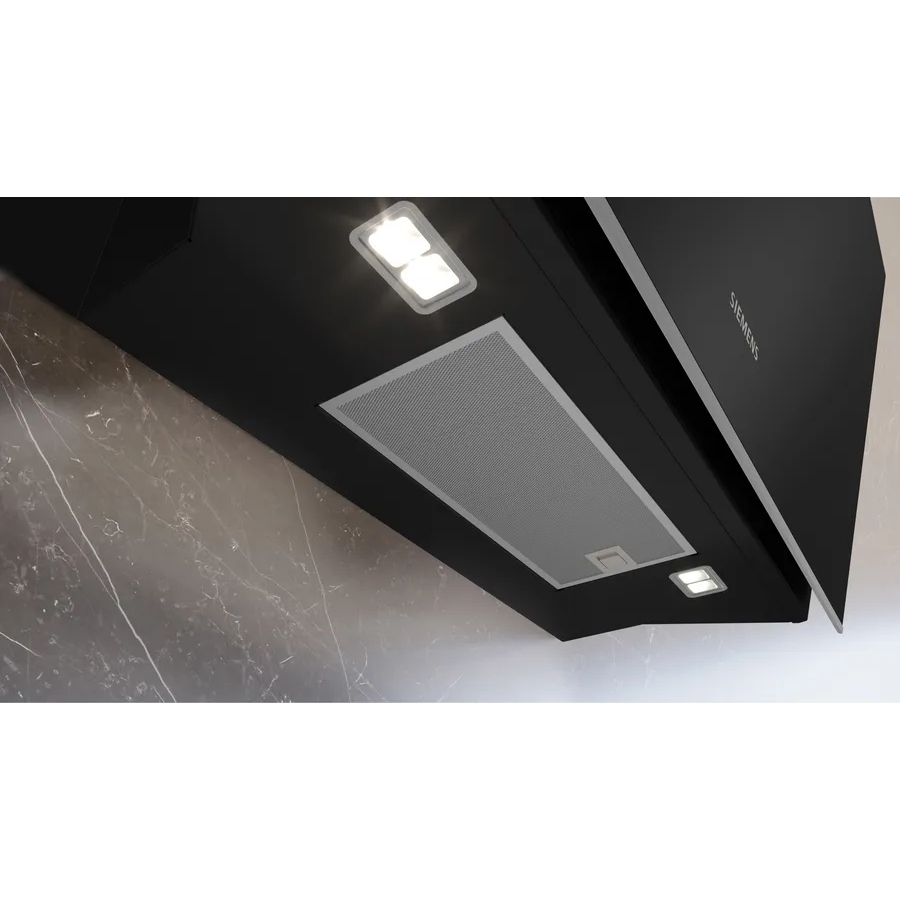 Siemens LC91KLT60B iQ700 90cm Chimney Cooker Hood, Black, A+ Rated