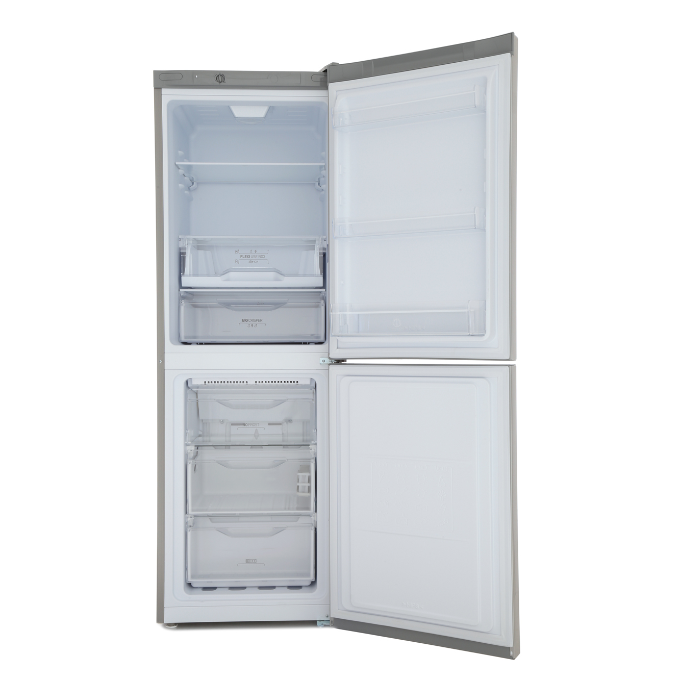 Buy Indesit LD70N1S Frost Free Fridge Freezer Silver Marks Electrical