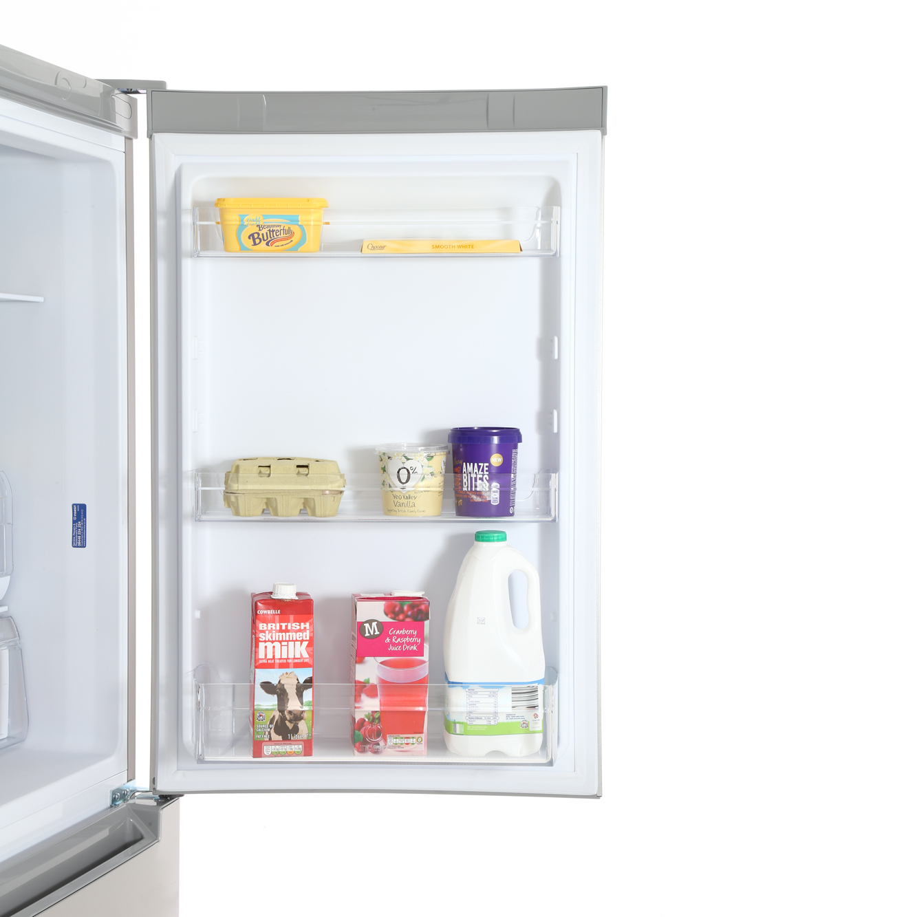 Buy Indesit LD70N1S Frost Free Fridge Freezer Silver Marks Electrical