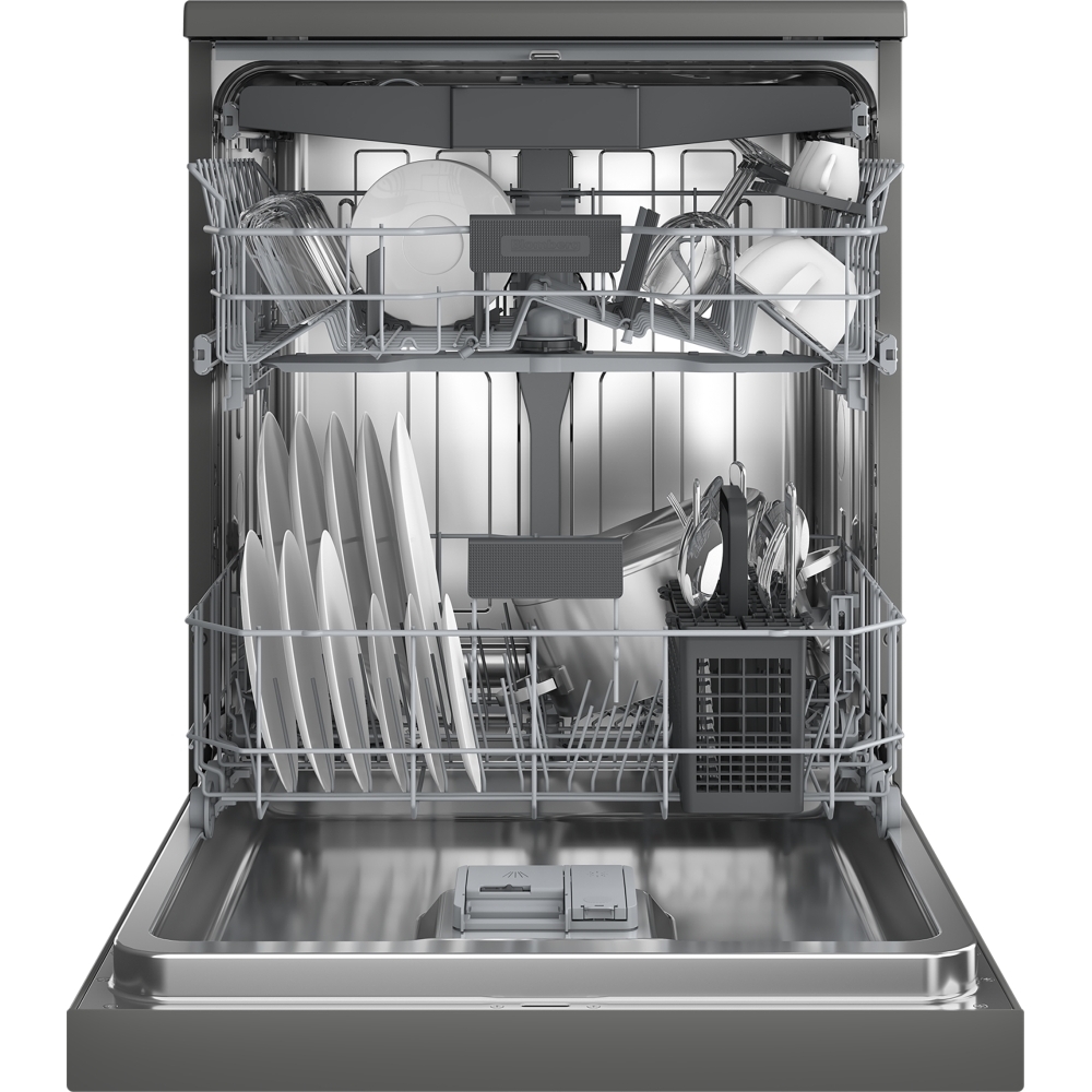 Blomberg LDF53400G Dishwasher, 15 Place Settings, Grey, C Rated