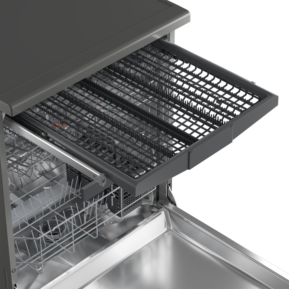 Blomberg LDF53400G Dishwasher, 15 Place Settings, Grey, C Rated