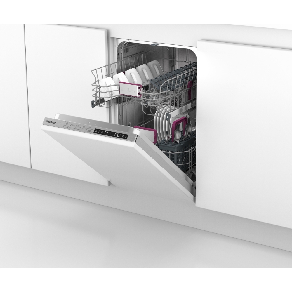 Blomberg LDV02284 Built-In Fully Int. Slimline Dishwasher, 10 Place Settings, E Rated