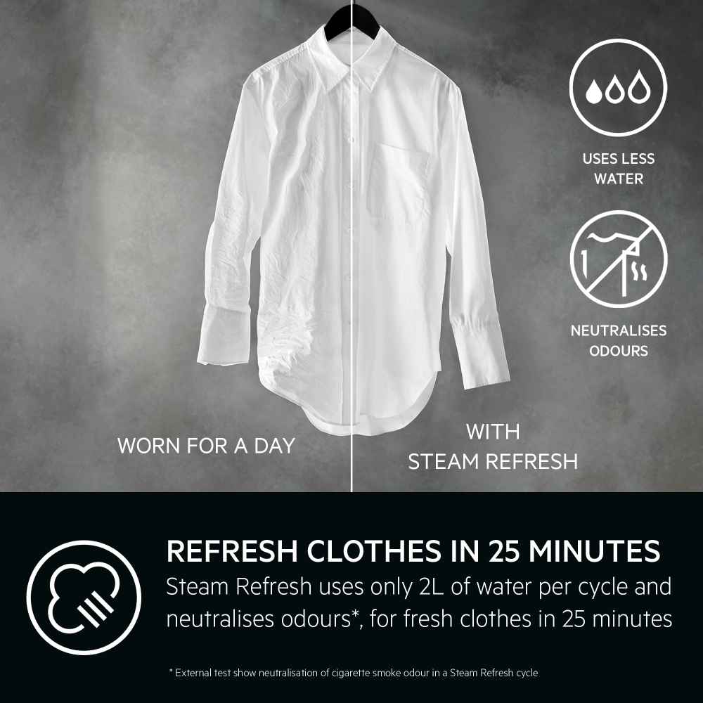 AEG LFR94846WS Washing Machine, 8kg, 1400 Spin, White, A Rated