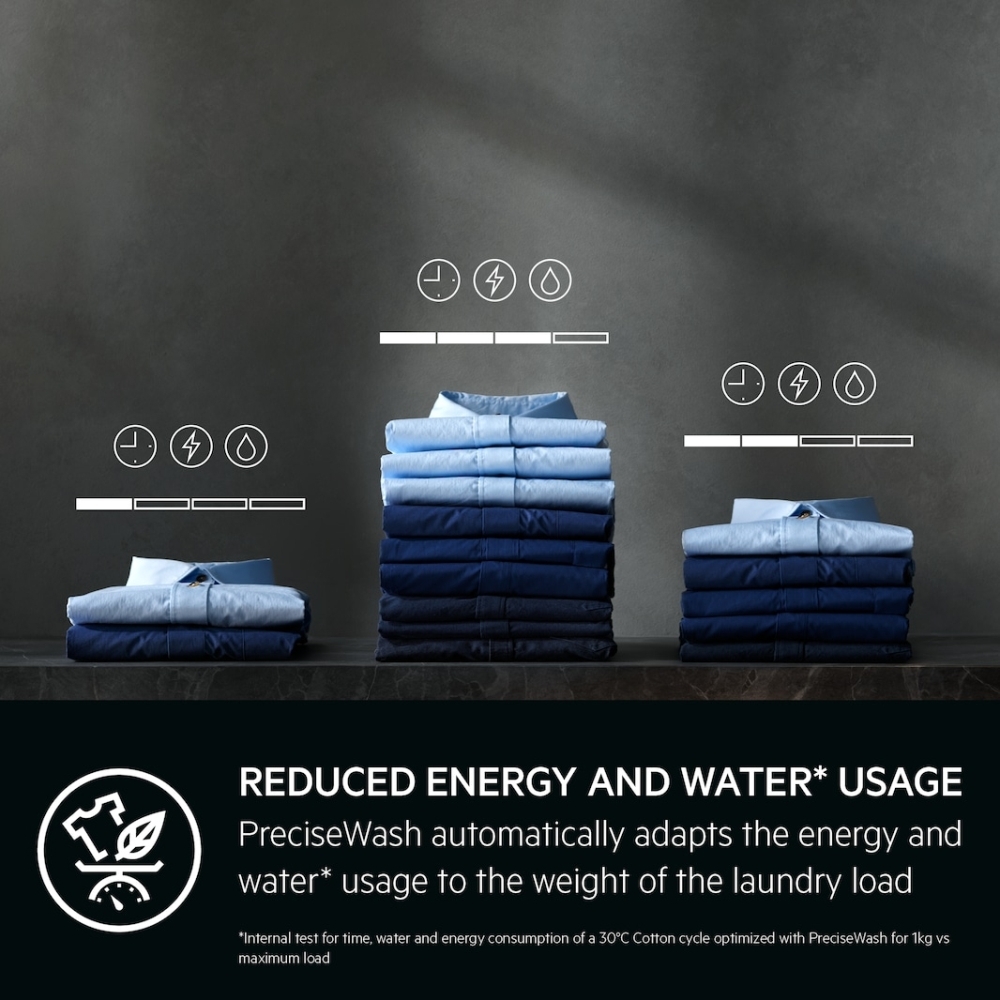 AEG LFSR73944B Washing Machine, 9kg, 1400 Spin, White, A Rated