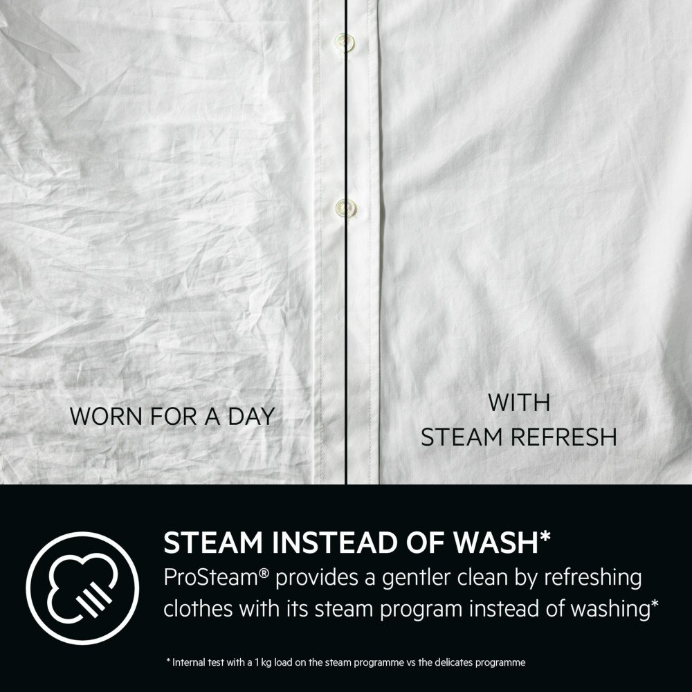 AEG LFSR7484U4B Washing Machine, 8kg, 1400 Spin, Black, A Rated