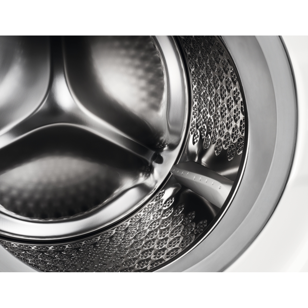 AEG LFX6G7434BI Integrated Washing Machine, 7kg, 1400 Spin, White, B Rated
